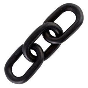 Black Wooden Chain Link Accessory